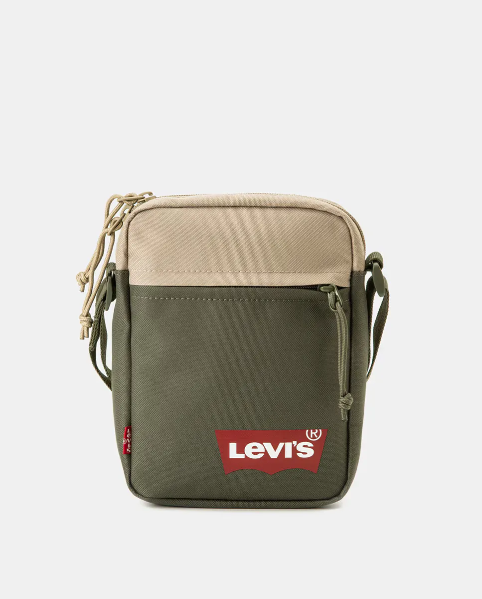 Маленькая вертикальная сумка цвета хаки через плечо с застежкой-молнией Levi's, зеленый
Маленькая вертикальная сумка цвета хаки через плечо с застежкой-молнией Levi's, зеленый