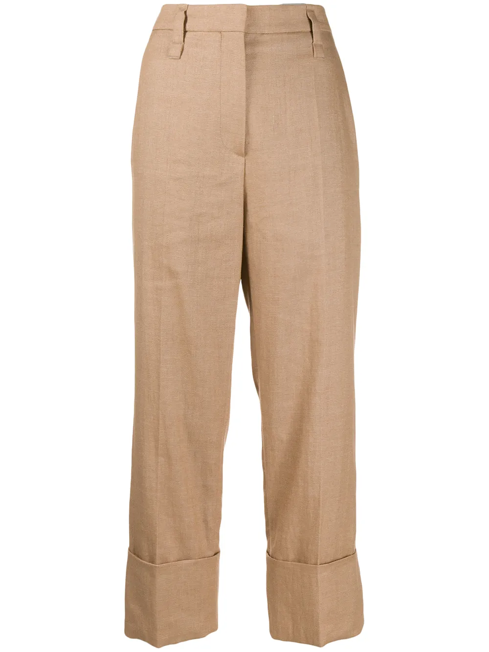 Укороченные брюки прямого кроя Brunello Cucinelli, нейтральный
Укороченные брюки прямого кроя Brunello Cucinelli, нейтральный