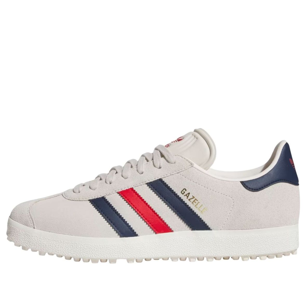 Кроссовки Adidas Gazelle Spikeless Golf 'Alumina Night Indigo Better Scarlet'
Кроссовки Adidas Gazelle Spikeless Golf 'Alumina Night Indigo Better Scarlet'