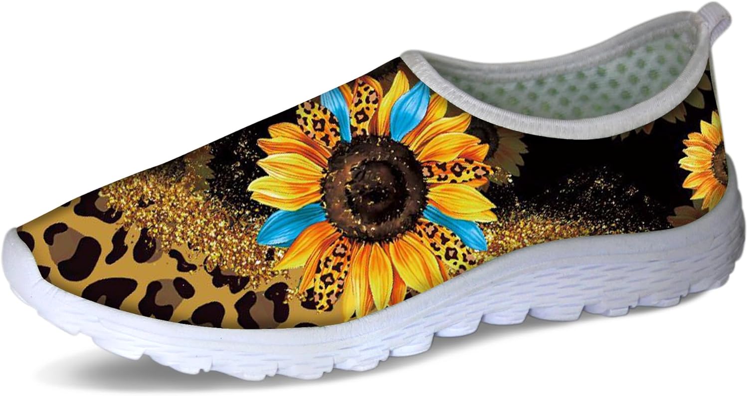 Кроссовки женские Forchrinse с принтом «корова», обувь без шнурков, милые повседневные кроссовки для ходьбы и бега, легкие, Sunflower Leopard
Кроссовки женские Forchrinse с принтом «корова», обувь без шнурков, милые повседневные кроссовки для ходьбы и бега, легкие, Sunflower Leopard