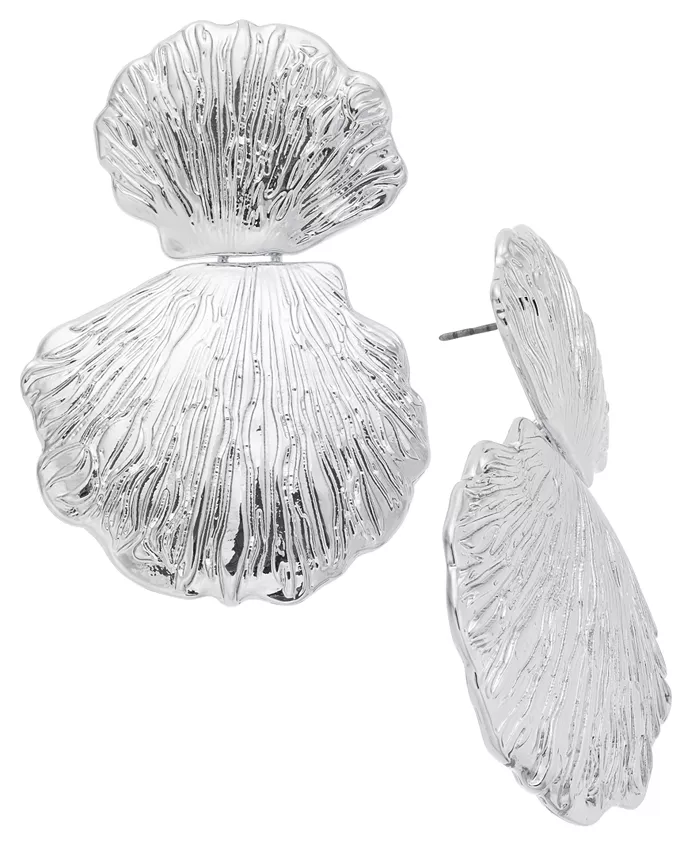 Серьги-подвески с двумя ракушками серебристого оттенка I.N.C. International Concepts
Серьги-подвески с двумя ракушками серебристого оттенка I.N.C. International Concepts