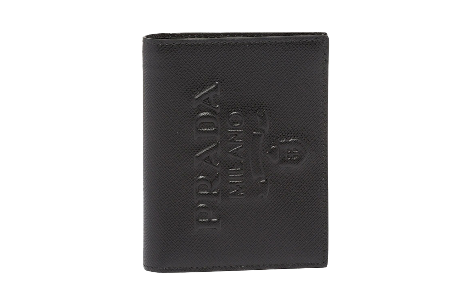 PRADA Маленький женский кошелек из сафьяновой кожи черный
PRADA Маленький женский кошелек из сафьяновой кожи черный