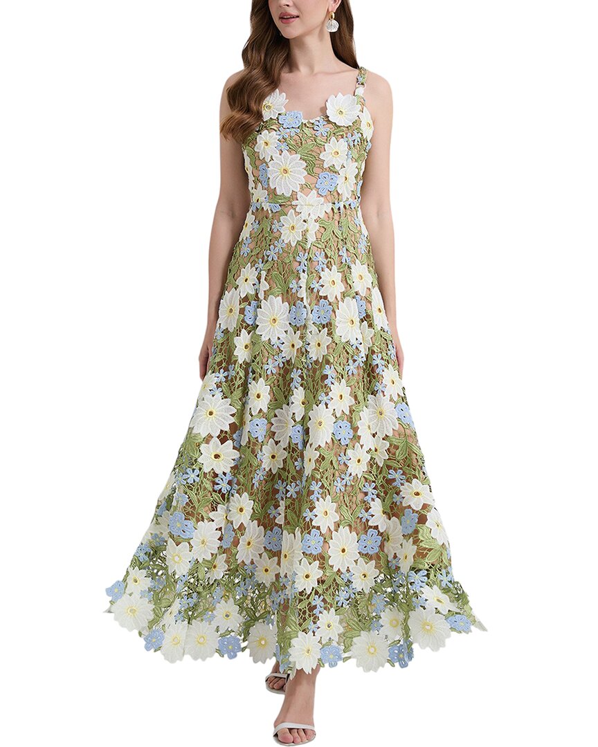 LEON GORI Макси-платье, зеленый
LEON GORI Макси-платье, зеленый