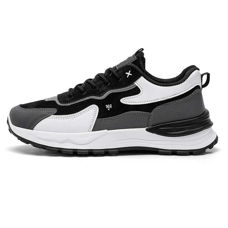 Легкие повседневные туфли с низким верхом, амортизирующие, противоскользящие, износостойкие, обеспечивающие защиту и поддержку NANJIREN, White Black 
Легкие повседневные туфли с низким верхом, амортизирующие, противоскользящие, износостойкие, обеспечивающие защиту и поддержку NANJIREN, White Black