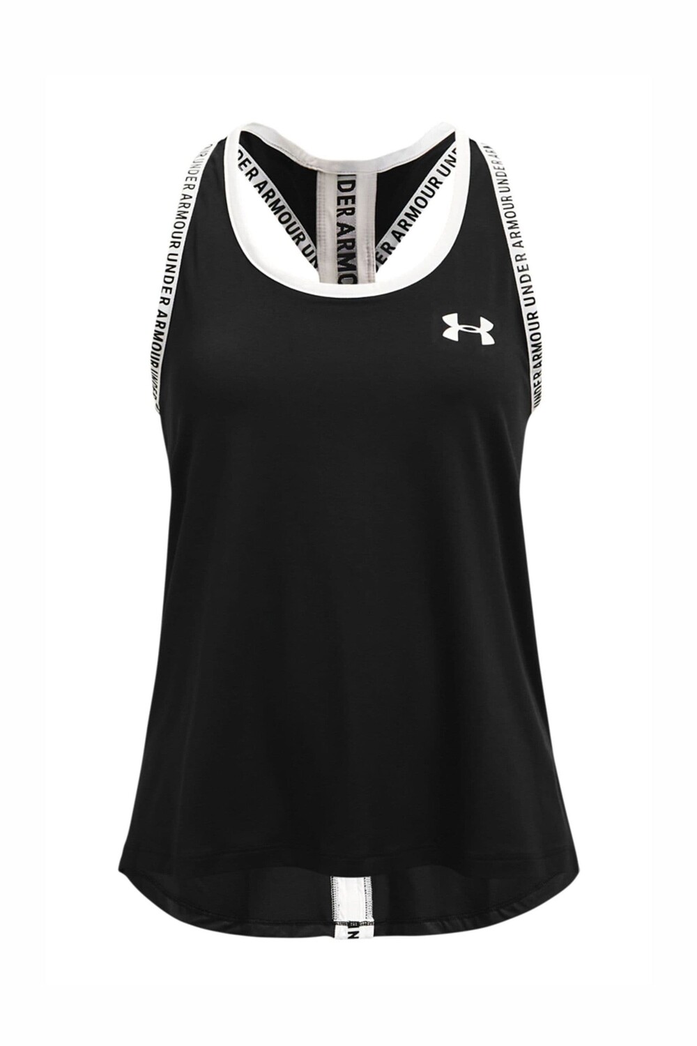 Рубашка без рукавов с эффектом нокаута Under Armour, черный
Рубашка без рукавов с эффектом нокаута Under Armour, черный