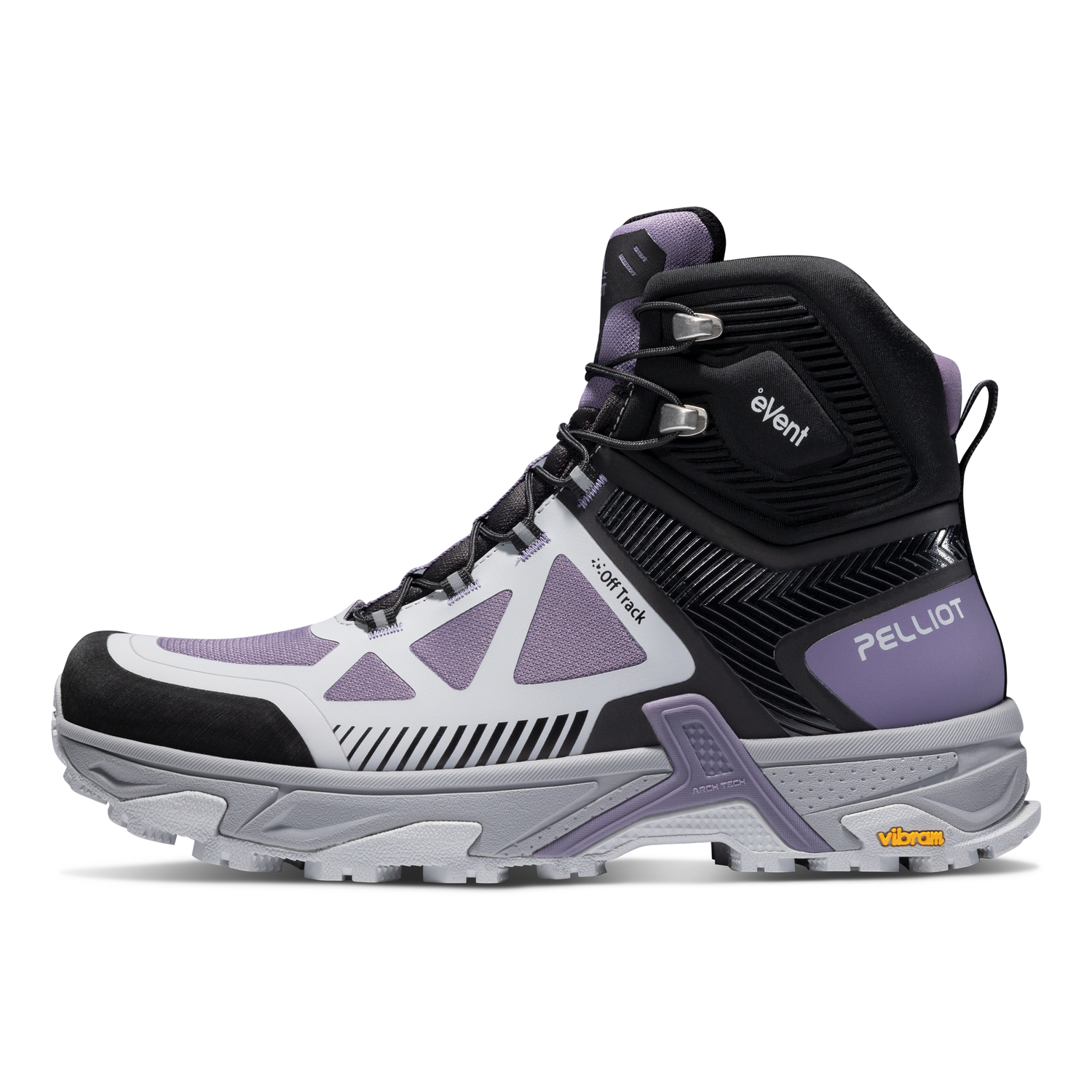 Высокие треккинговые ботинки для женщин MT Master Slip Resistant, Abrasion Resistant, Breathable PELLIOT, ore фиолетовый+standard черный
Высокие треккинговые ботинки для женщин MT Master Slip Resistant, Abrasion Resistant, Breathable PELLIOT, ore фиолетовый+standard черный