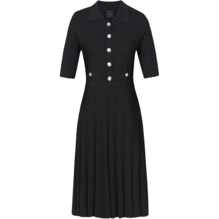 Женское платье с коротким рукавом PINKO, черный
Женское платье с коротким рукавом PINKO, черный