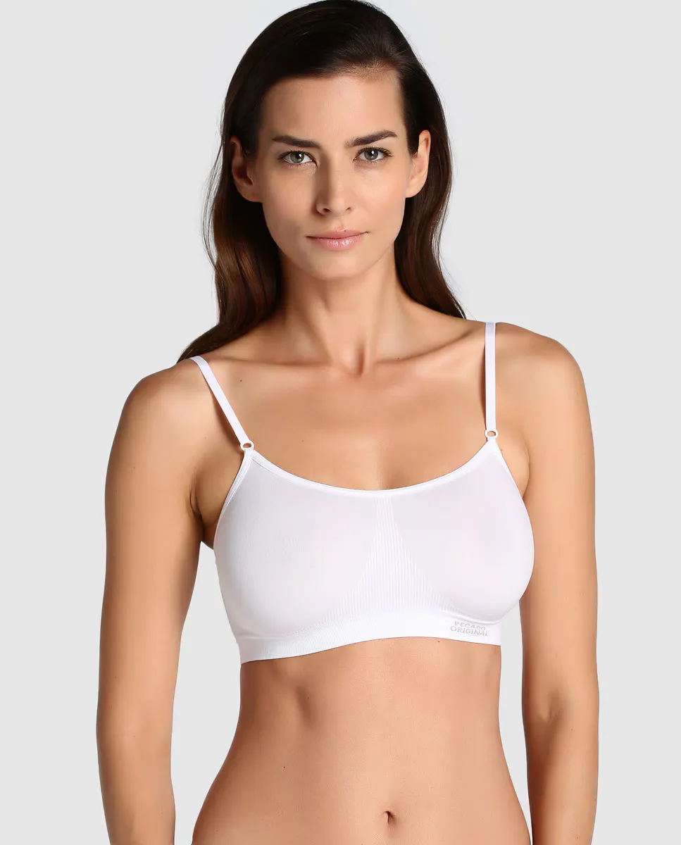 Женский бюстгальтер Original Sin без косточек сверху Pecado Original, белый
Женский бюстгальтер Original Sin без косточек сверху Pecado Original, белый