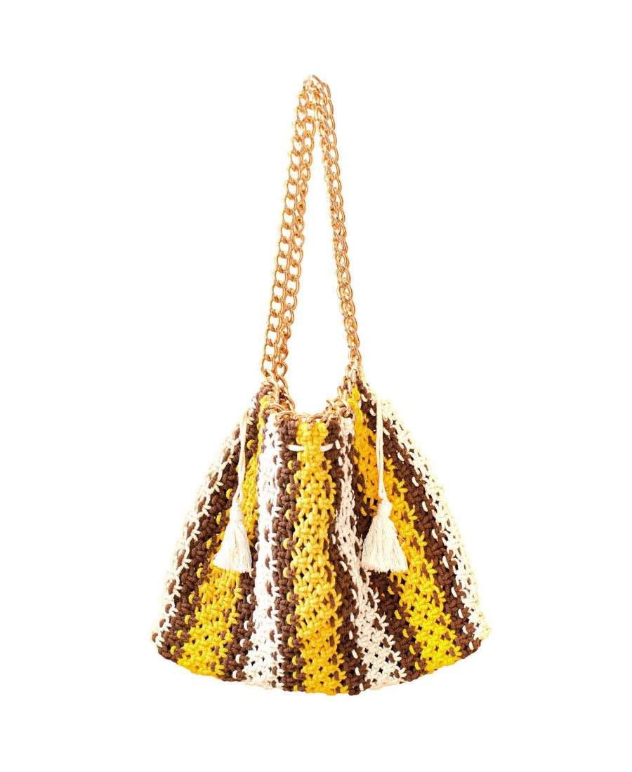 Сумка из макраме COLETTE Sauvage Brunnaco, Yellow
Сумка из макраме COLETTE Sauvage Brunnaco, Yellow