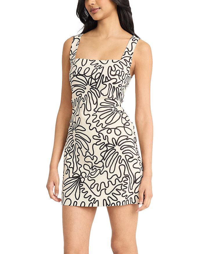 Мини-платье с квадратным вырезом The Good Journey, мультиколор 
Мини-платье с квадратным вырезом The Good Journey, мультиколор