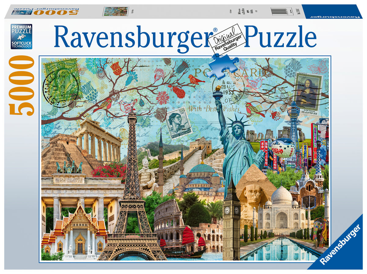 Ravensburger, пазл, Большие города, 5000 шт.
Ravensburger, пазл, Большие города, 5000 шт.