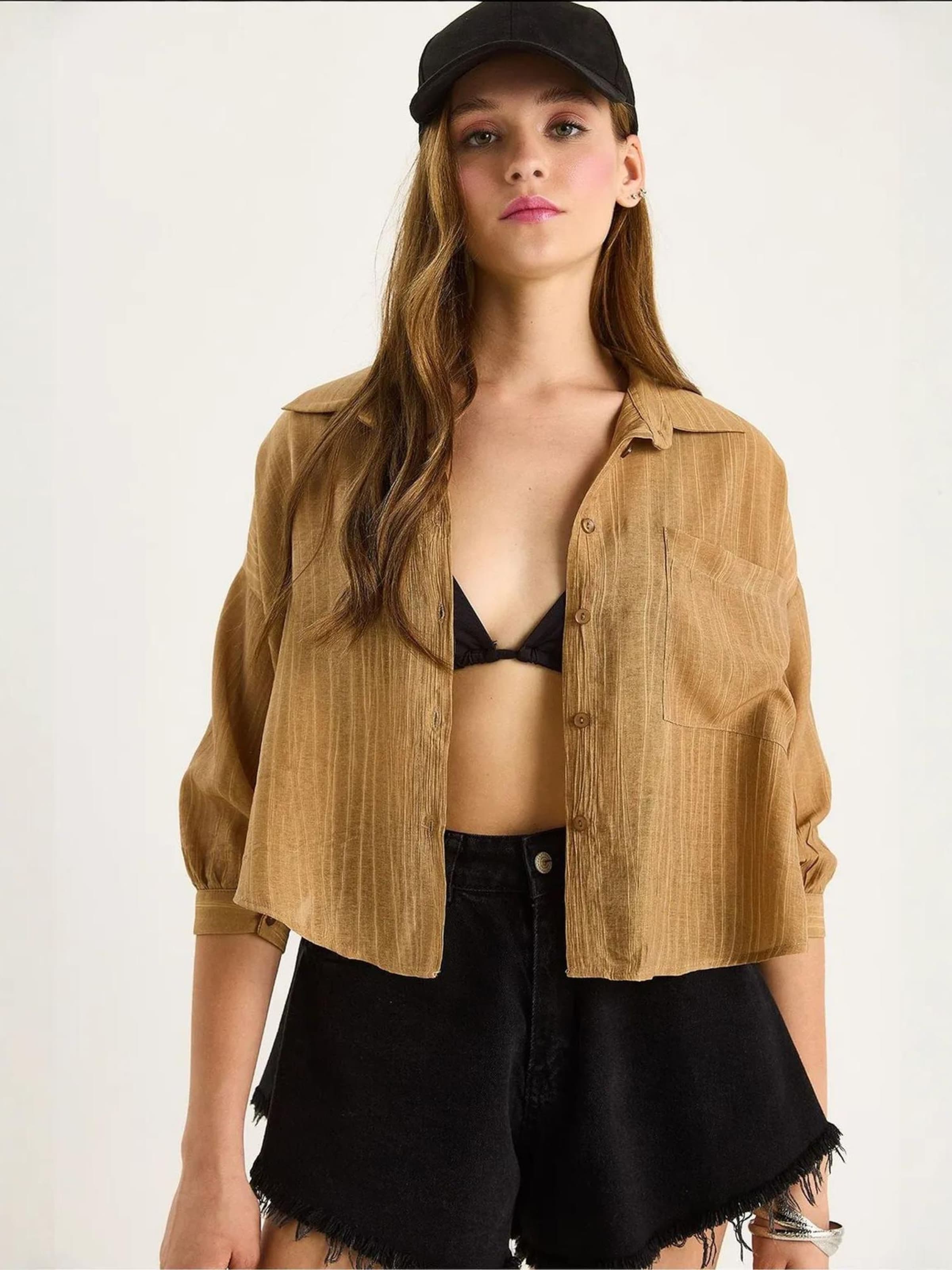 Bianco Lucci Рубашка в коричневом цвете
Bianco Lucci Рубашка в коричневом цвете