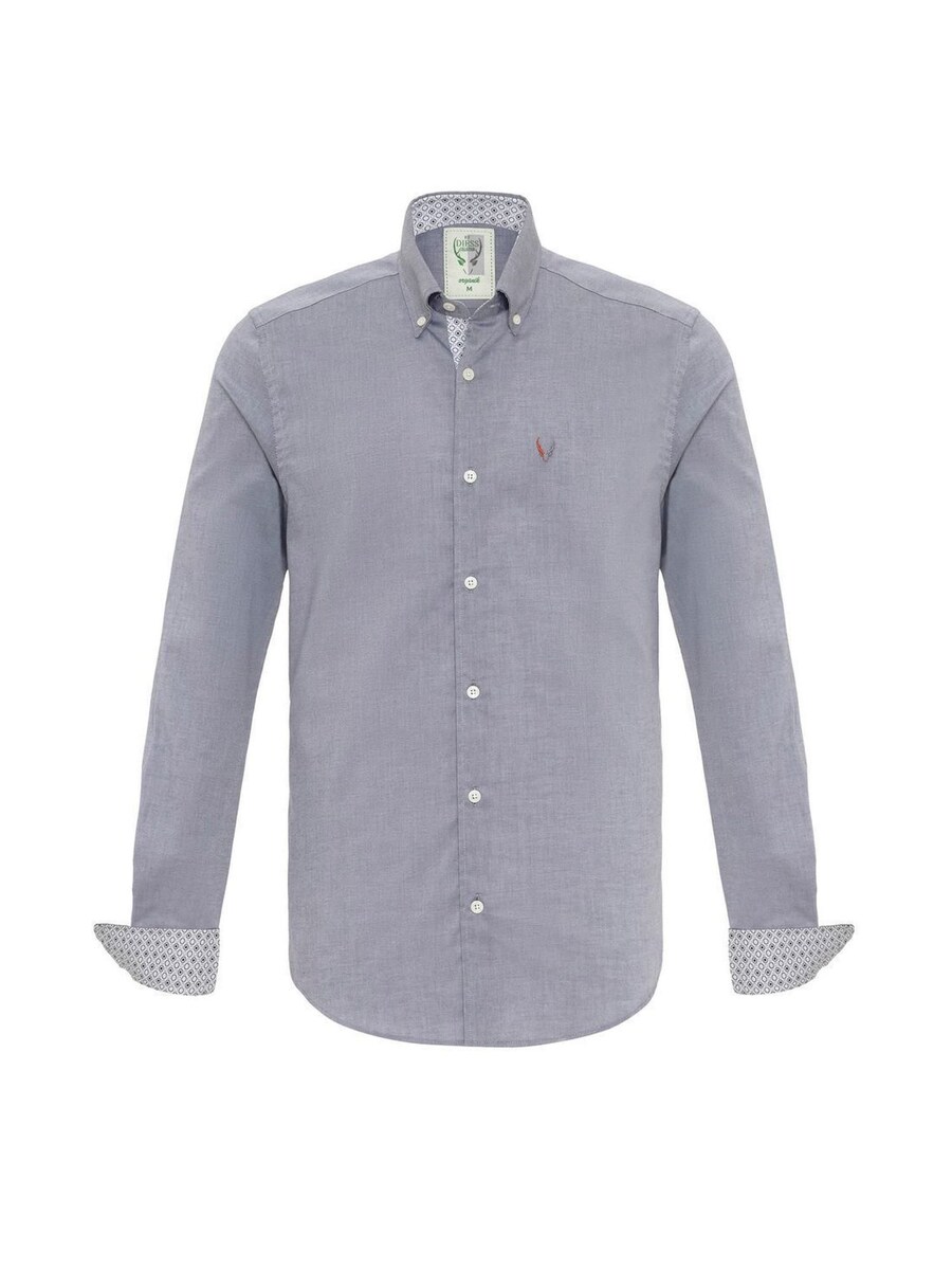 Рубашка на пуговицах классического кроя By Diess Collection, пятнистый серый
Рубашка на пуговицах классического кроя By Diess Collection, пятнистый серый