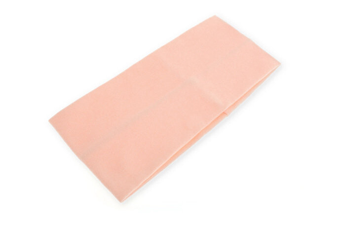 Jubileo, Широкий тканевый ободок, лососево-розовый
Jubileo, Широкий тканевый ободок, лососево-розовый