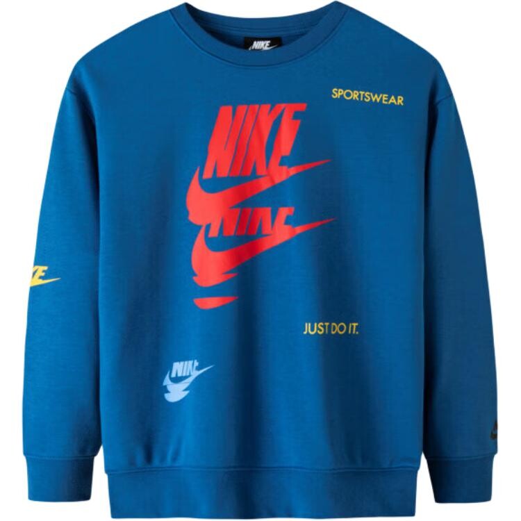 Детская толстовка Nike, цвет Marina Blue 
Детская толстовка Nike, цвет Marina Blue
