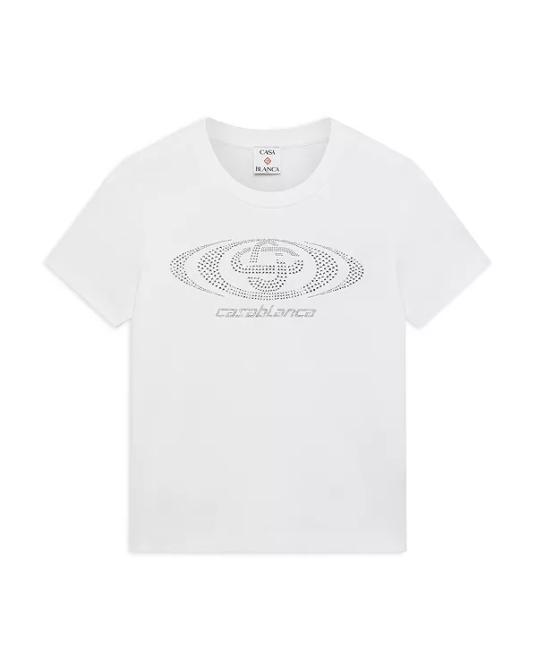 Футболка с искаженным логотипом Crystal Casablanca, белый
Футболка с искаженным логотипом Crystal Casablanca, белый