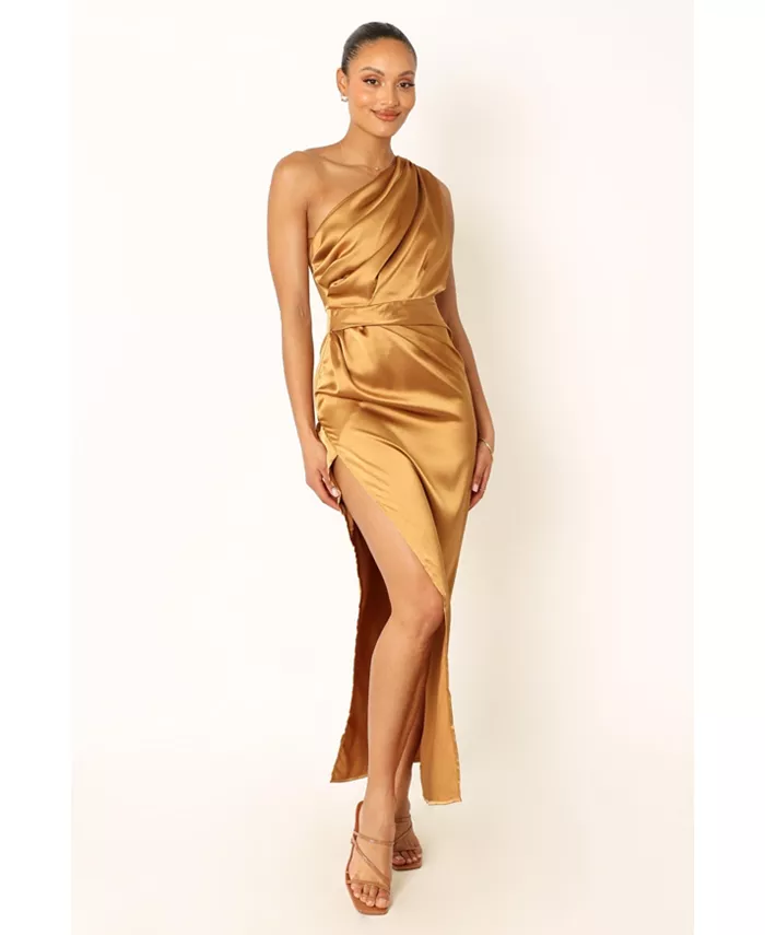 Платье макси с одним плечом Nadia Petal and Pup, золотой
Платье макси с одним плечом Nadia Petal and Pup, золотой