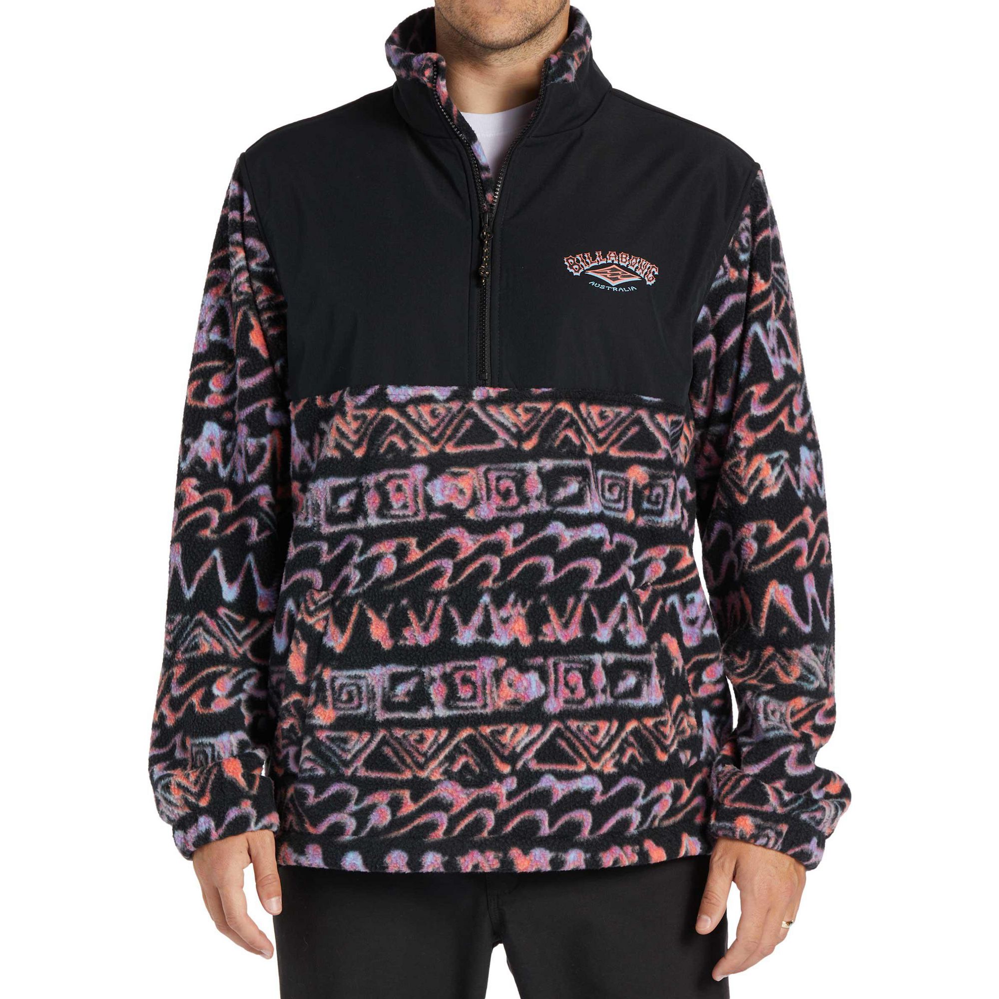 Мужской пуловер Boundary Re-Issue с воротником-стойкой и застежкой-молнией до середины груди Billabong, Black Heather
Мужской пуловер Boundary Re-Issue с воротником-стойкой и застежкой-молнией до середины груди Billabong, Black Heather