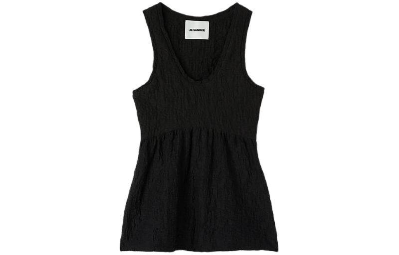 JIL SANDER Женский черный топ Tank Top
JIL SANDER Женский черный топ Tank Top