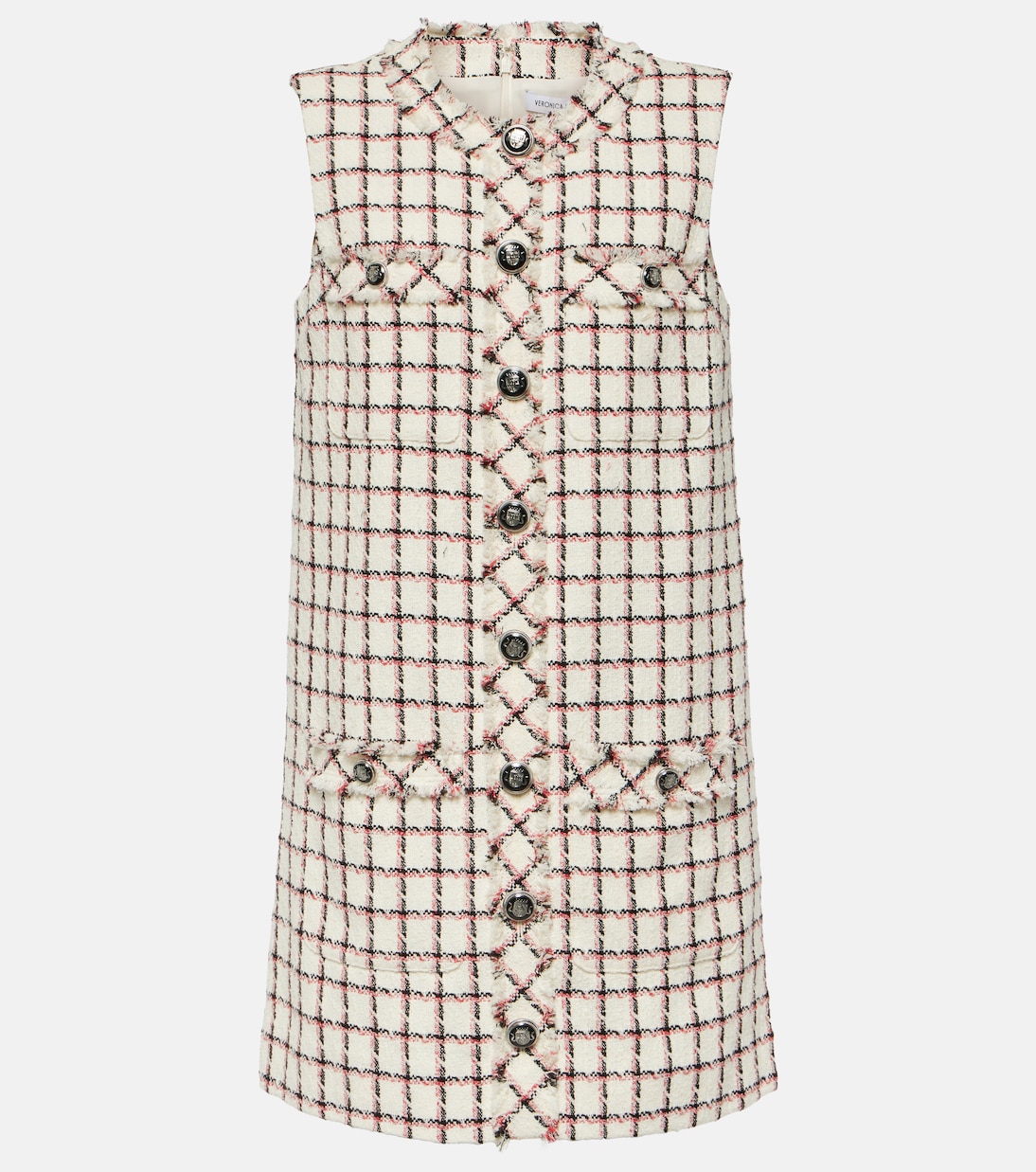 Мини-платье из хлопкового твида цвета лавровых тонов Veronica Beard, Ecru Multi
Мини-платье из хлопкового твида цвета лавровых тонов Veronica Beard, Ecru Multi