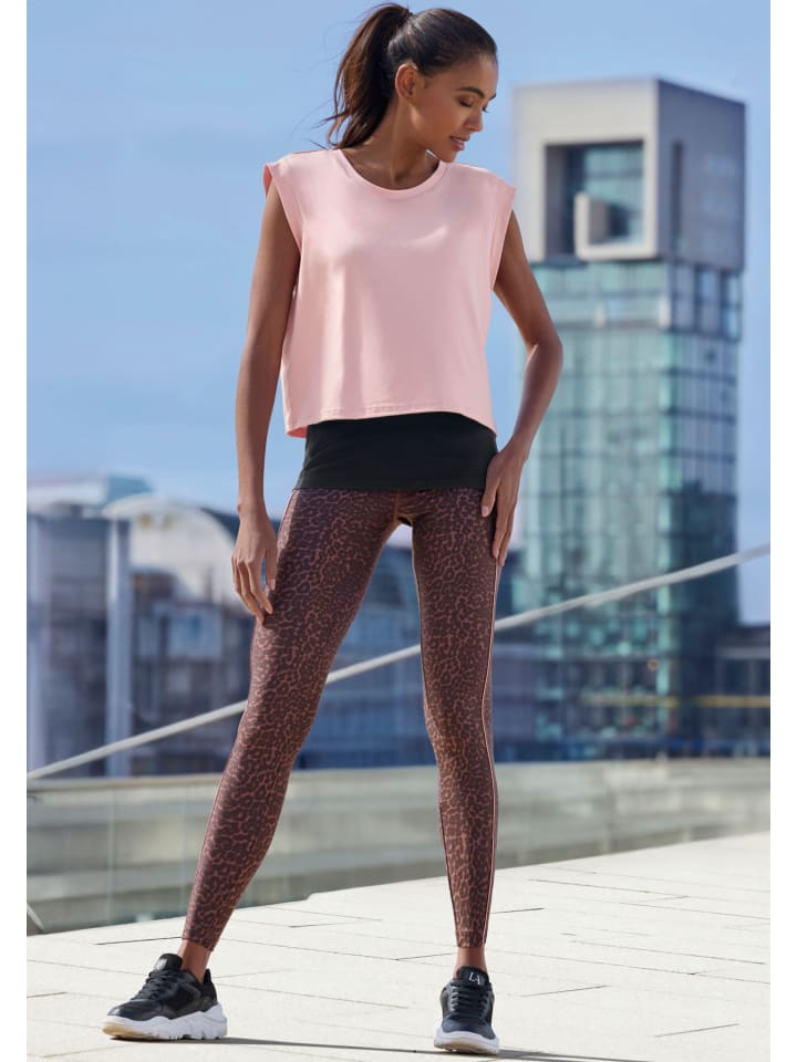 LASCANA ACTIVE Функциональные леггинсы коричневого цвета
LASCANA ACTIVE Функциональные леггинсы коричневого цвета