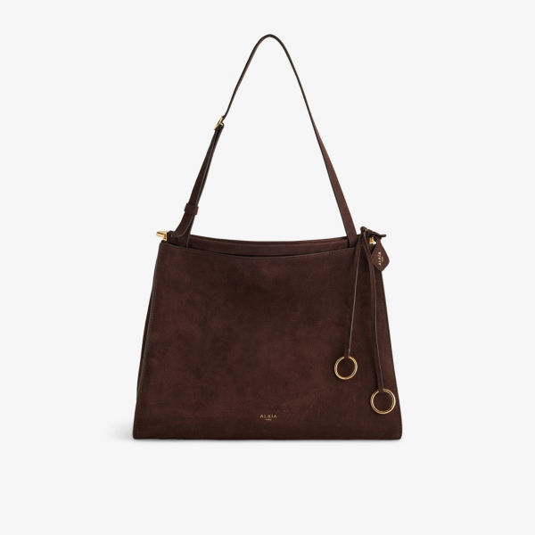 Сумка кожаная Alaia Le Click Square, коричневый
Сумка кожаная Alaia Le Click Square, коричневый