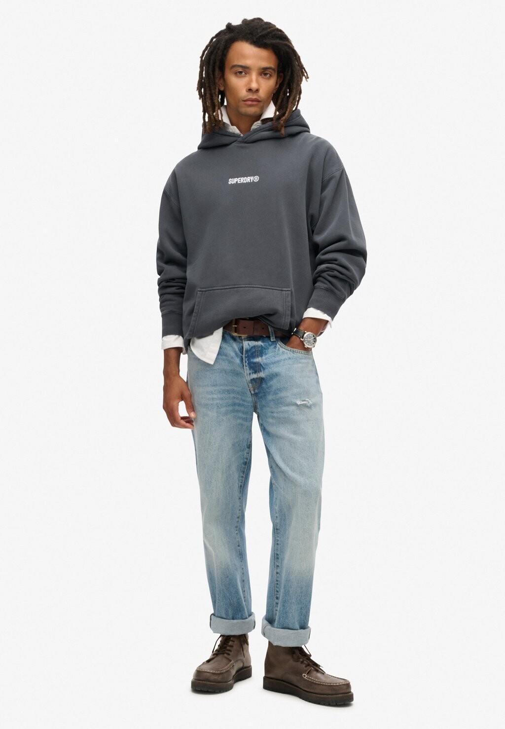 Толстовка с капюшоном Superdry, темно-серый
Толстовка с капюшоном Superdry, темно-серый