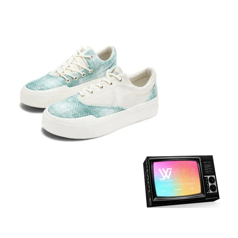 WHITE SANDS Дышащие скейтерские кроссовки унисекс бело-зеленые, цвет White Green
WHITE SANDS Дышащие скейтерские кроссовки унисекс бело-зеленые, цвет White Green