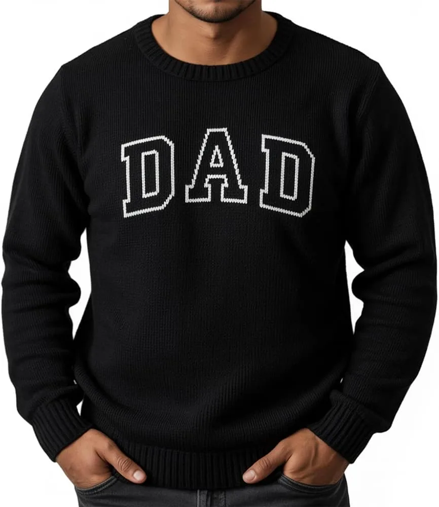 Свитер для папы с надписью DAD и дизайном в стиле USA Grewear
Свитер для папы с надписью DAD и дизайном в стиле USA Grewear