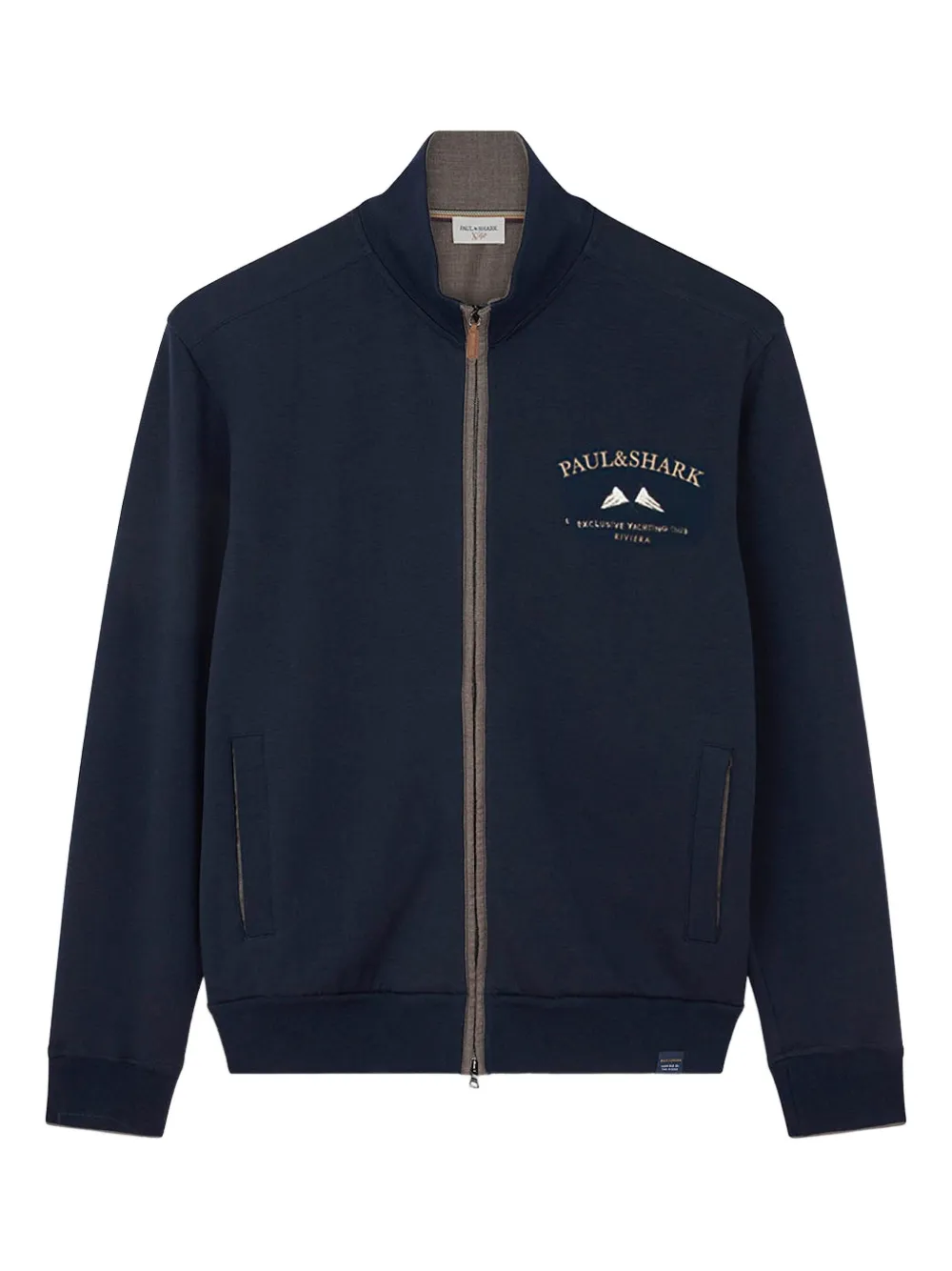 Толстовка на молнии с вышивкой Paul & Shark, синий
Толстовка на молнии с вышивкой Paul & Shark, синий
