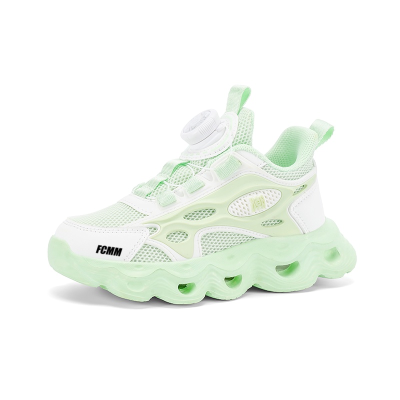 Нескользящие и дышащие низкие повседневные кроссовки для детей FCMM, зеленый
Нескользящие и дышащие низкие повседневные кроссовки для детей FCMM, зеленый
