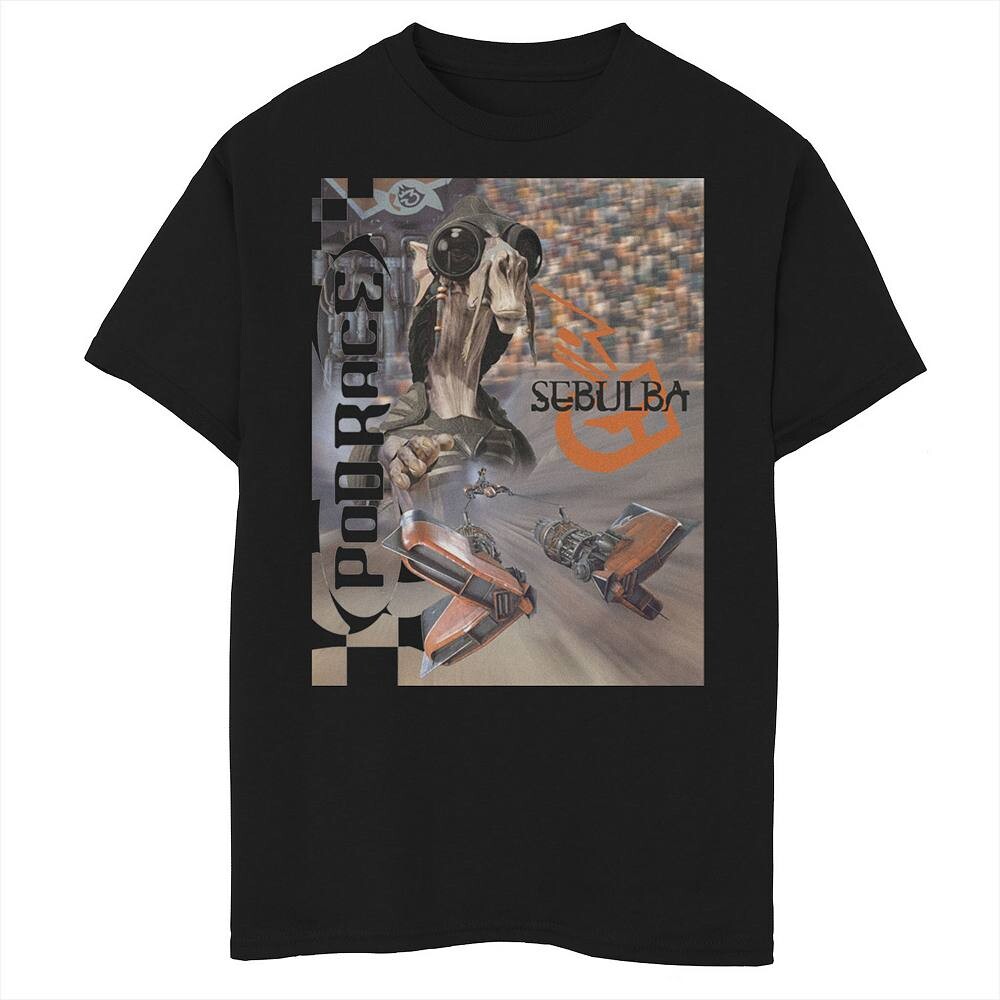 Футболка с плакатом и графическим изображением «Звездные войны Себульба» для мальчиков 8–20 лет Star Wars, черный
Футболка с плакатом и графическим изображением «Звездные войны Себульба» для мальчиков 8–20 лет Star Wars, черный