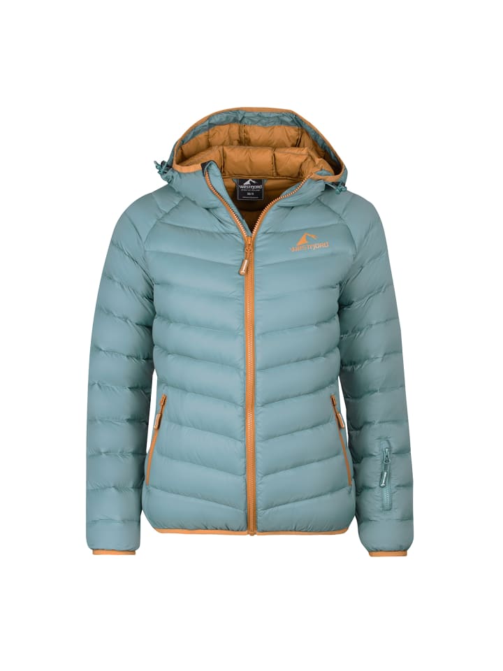 Пуховик Snaefell ледниково-зеленого цвета Westfjord
Пуховик Snaefell ледниково-зеленого цвета Westfjord