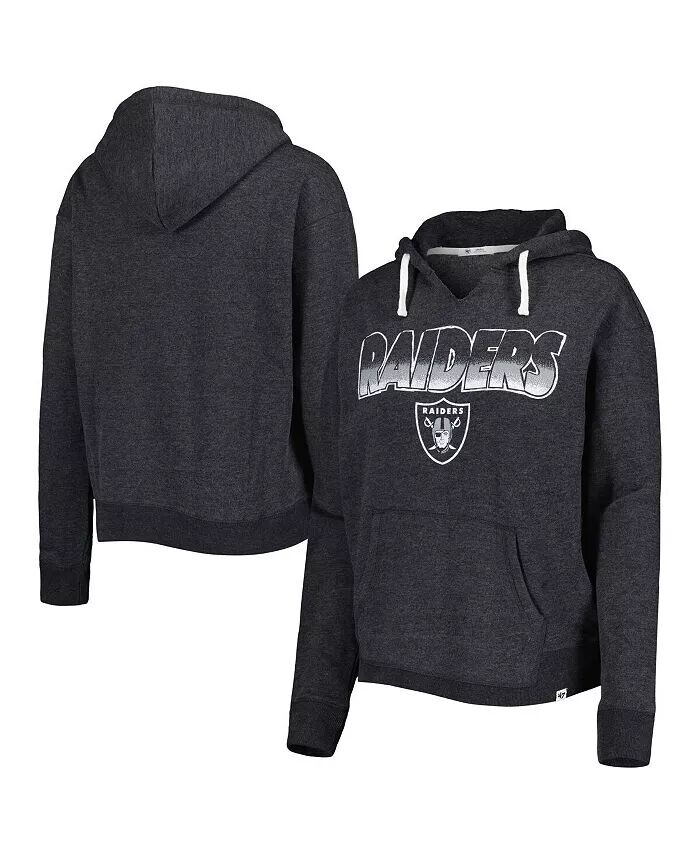 Женский черный пуловер с капюшоном Las Vegas Raiders Color Rise Kennedy Notch Neck '47 Brand
Женский черный пуловер с капюшоном Las Vegas Raiders Color Rise Kennedy Notch Neck '47 Brand
