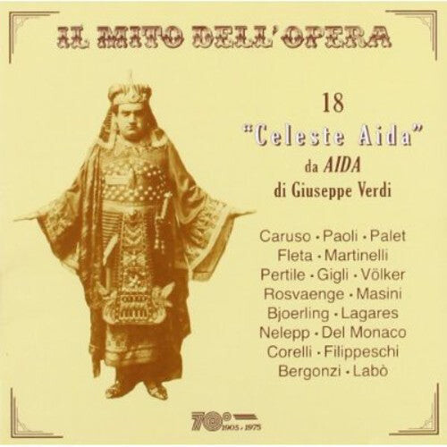 CD диск Verdi / Caruso / Bergonzi / Paoli / Gigli: 18 Celeste Aida Da Aida Di Giuseppe Verdi
CD диск Verdi / Caruso / Bergonzi / Paoli / Gigli: 18 Celeste Aida Da Aida Di Giuseppe Verdi