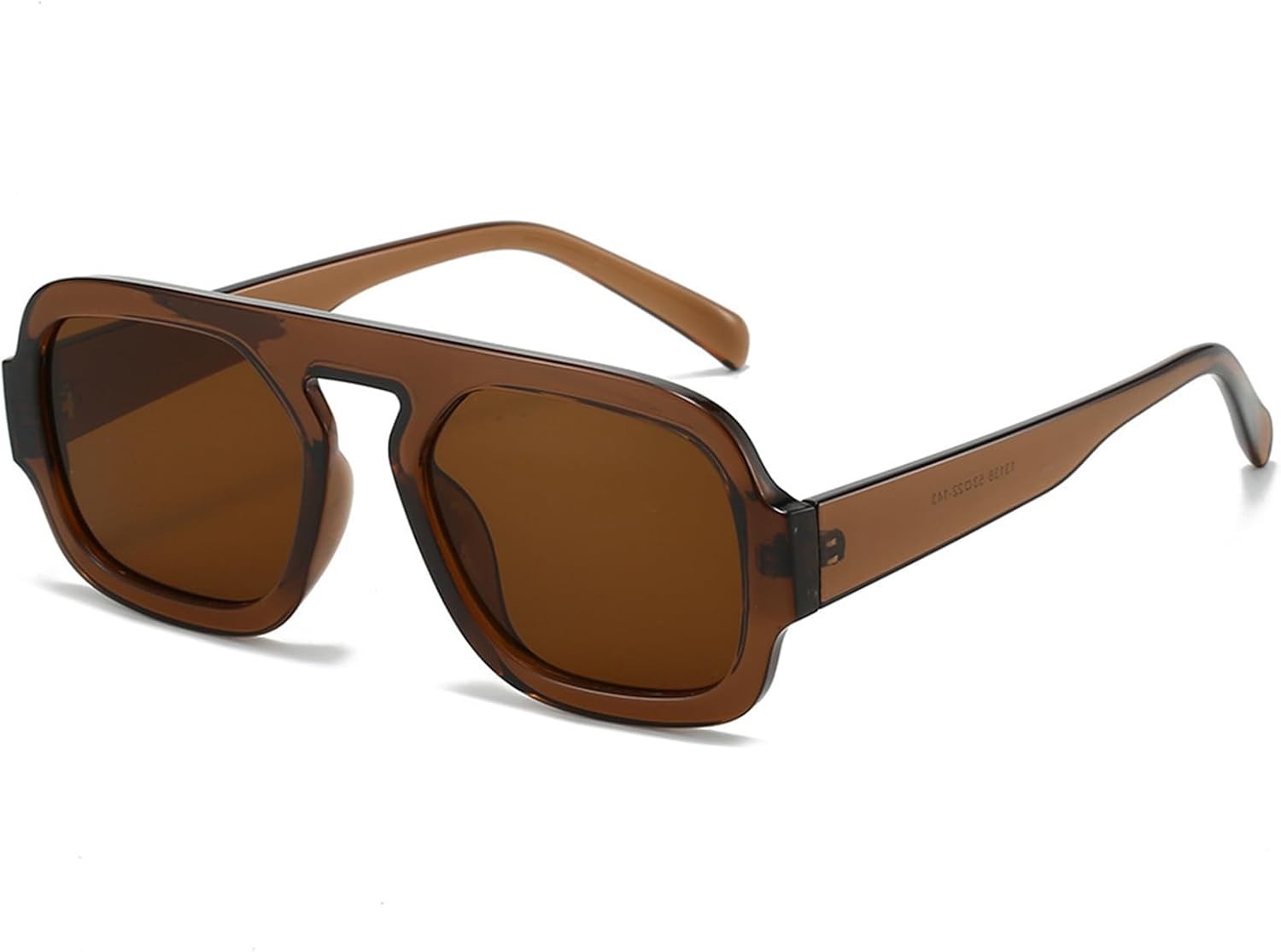 Солнцезащитные очки Mirkcittle Trendy Square Aviator для женщин и мужчин, в стиле ретро с плоской оправой, классические стильные дизайнерские солнцезащитные очки, Brown/Brown Lens
Солнцезащитные очки Mirkcittle Trendy Square Aviator для женщин и мужчин, в стиле ретро с плоской оправой, классические стильные дизайнерские солнцезащитные очки, Brown/Brown Lens