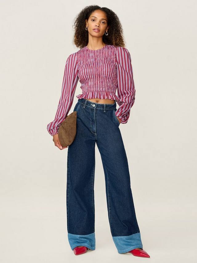 Топ с полосками Kalloppe фактурный OMNES, Multi
Топ с полосками Kalloppe фактурный OMNES, Multi