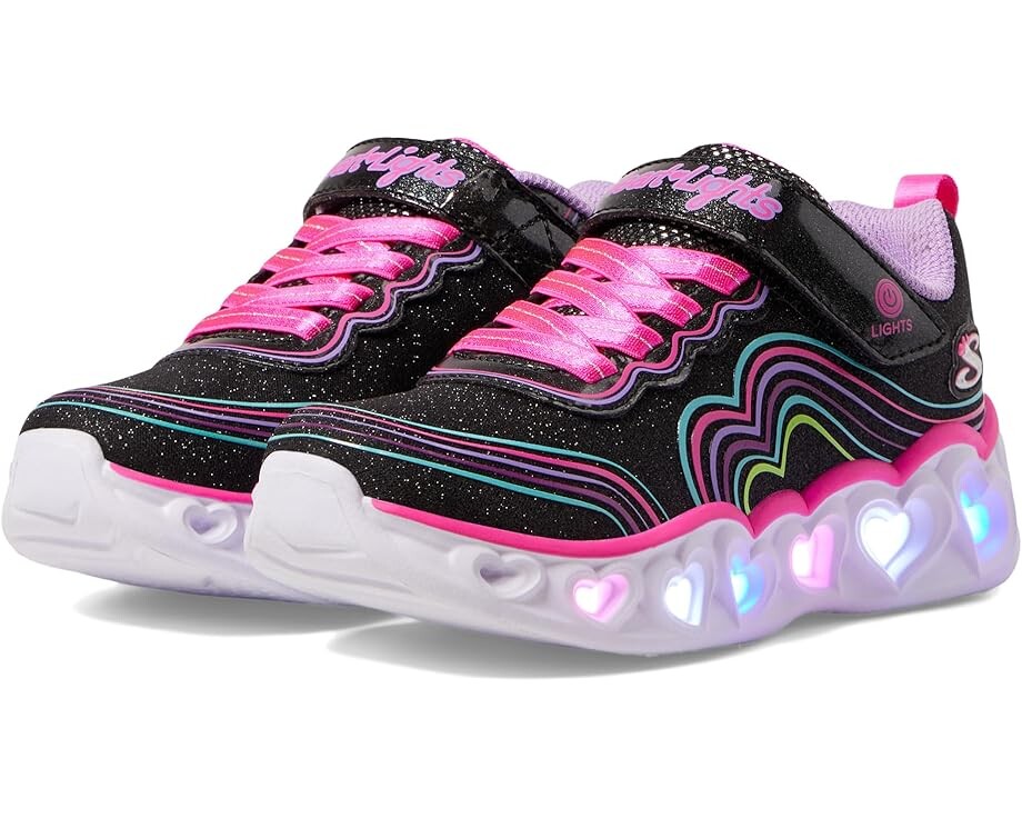 Кроссовки SKECHERS KIDS Heart Lights - Retro Hearts 302689L, черный/мульти
Кроссовки SKECHERS KIDS Heart Lights - Retro Hearts 302689L, черный/мульти