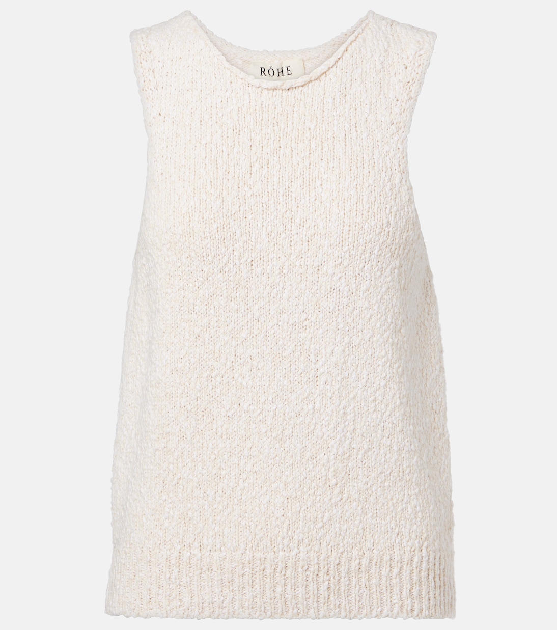 Хлопковая майка Róhe, белый
Хлопковая майка Róhe, белый