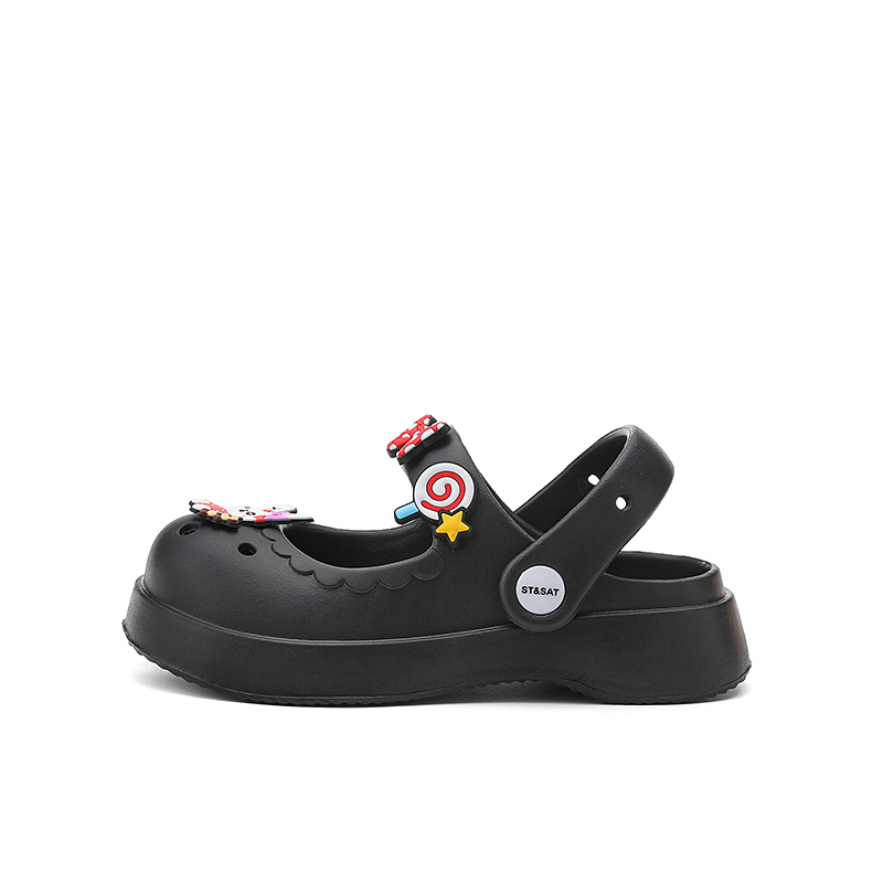 Детские сандалии с амортизацией, износостойкие, дышащие, легкие, с противоударной подошвой ST&SAT, черный
Детские сандалии с амортизацией, износостойкие, дышащие, легкие, с противоударной подошвой ST&SAT, черный