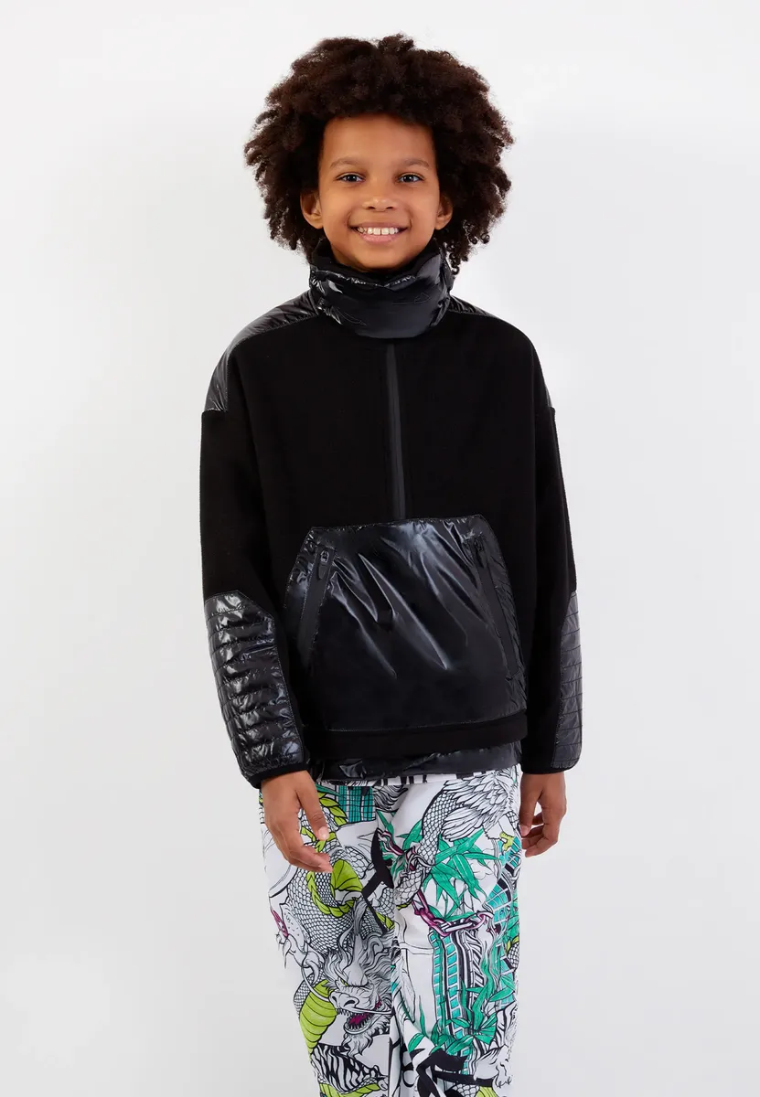 Флисовая рубашка Gulliver с воротником стойкой, черный
Флисовая рубашка Gulliver с воротником стойкой, черный