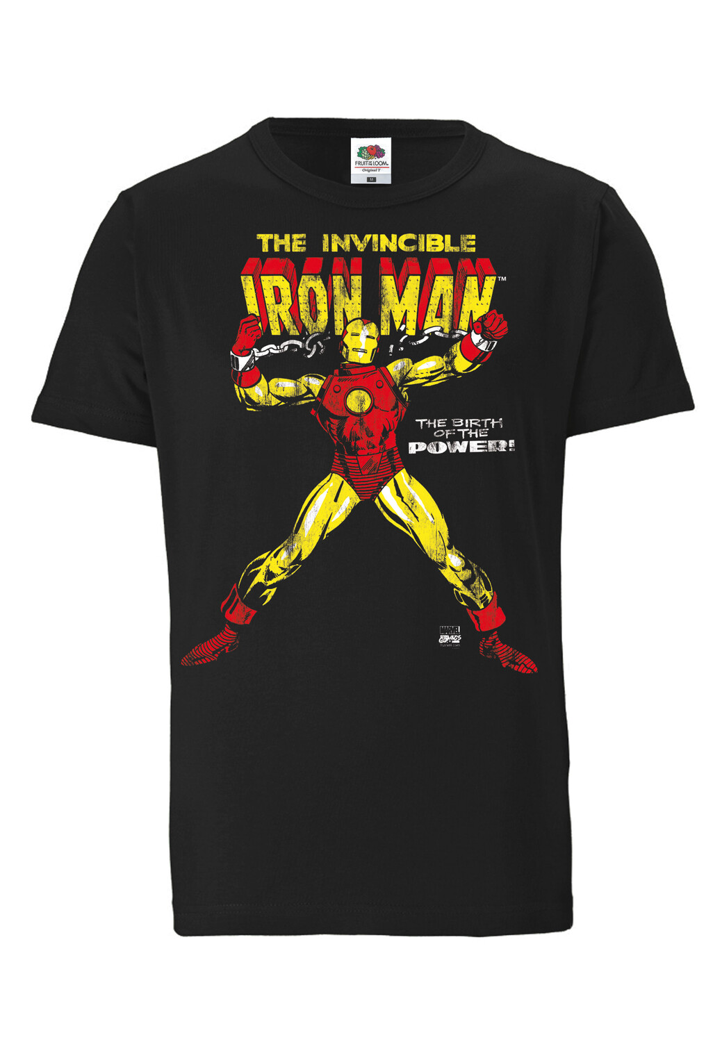 Футболка Logoshirt Iron Man The Birth Of The Power, черный
Футболка Logoshirt Iron Man The Birth Of The Power, черный