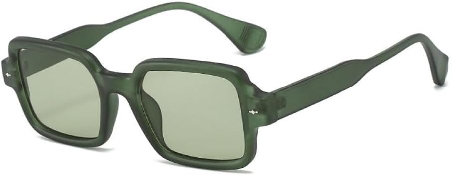 Модные двухцветные солнцезащитные очки для женщин в винтажном стиле с заклепками, защита от УФ-излучения UV400, для мужчин – прозрачная оправа LXLHWN, Matte Green Green
Модные двухцветные солнцезащитные очки для женщин в винтажном стиле с заклепками, защита от УФ-излучения UV400, для мужчин – прозрачная оправа LXLHWN, Matte Green Green