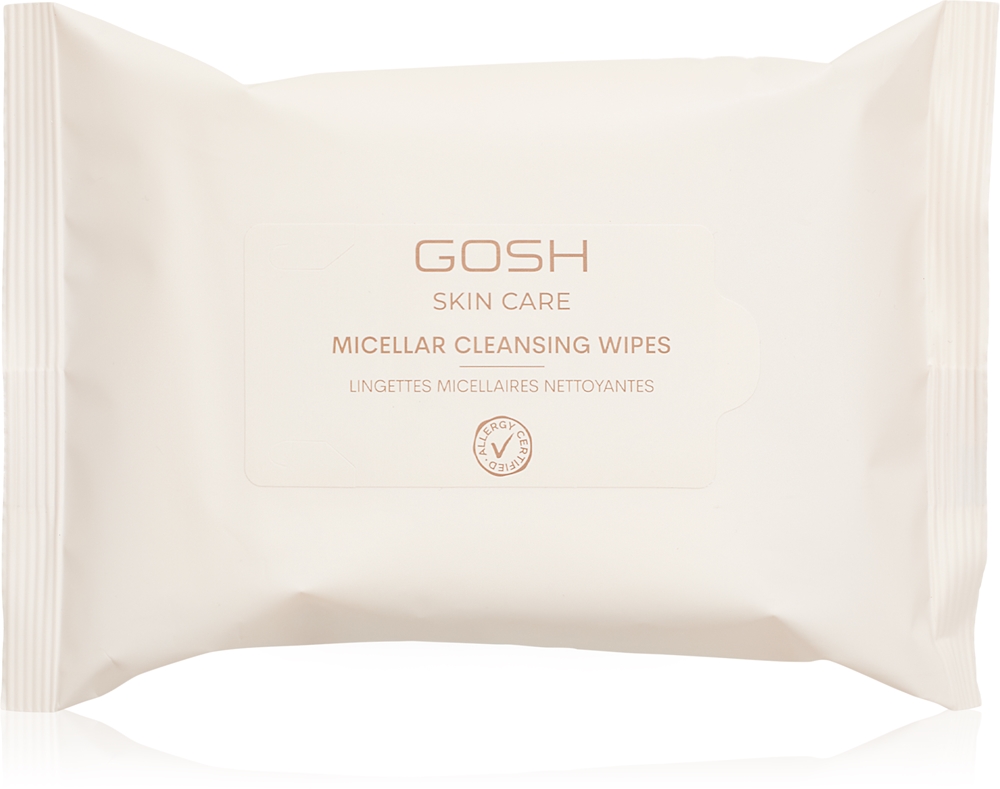 Мицеллярные салфетки для очищения кожи и снятия макияжа Gosh, 25 шт
Мицеллярные салфетки для очищения кожи и снятия макияжа Gosh, 25 шт