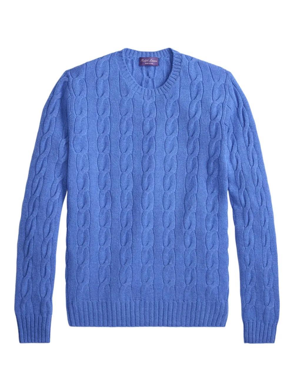 Джемпер фактурной вязки с круглым вырезом Ralph Lauren Purple Label, синий
Джемпер фактурной вязки с круглым вырезом Ralph Lauren Purple Label, синий