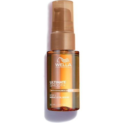 Professionals Ultimate Smooth Miracle Oil Serum - Масло для волос со скваланом Wella
Professionals Ultimate Smooth Miracle Oil Serum - Масло для волос со скваланом Wella