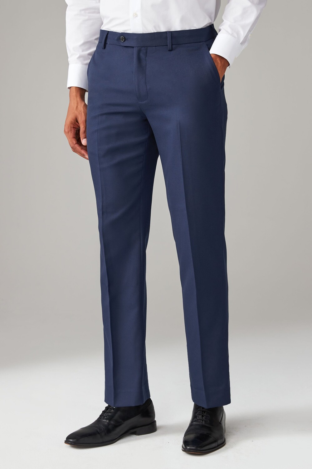 Фактурные костюмные брюки Next, синий
Фактурные костюмные брюки Next, синий