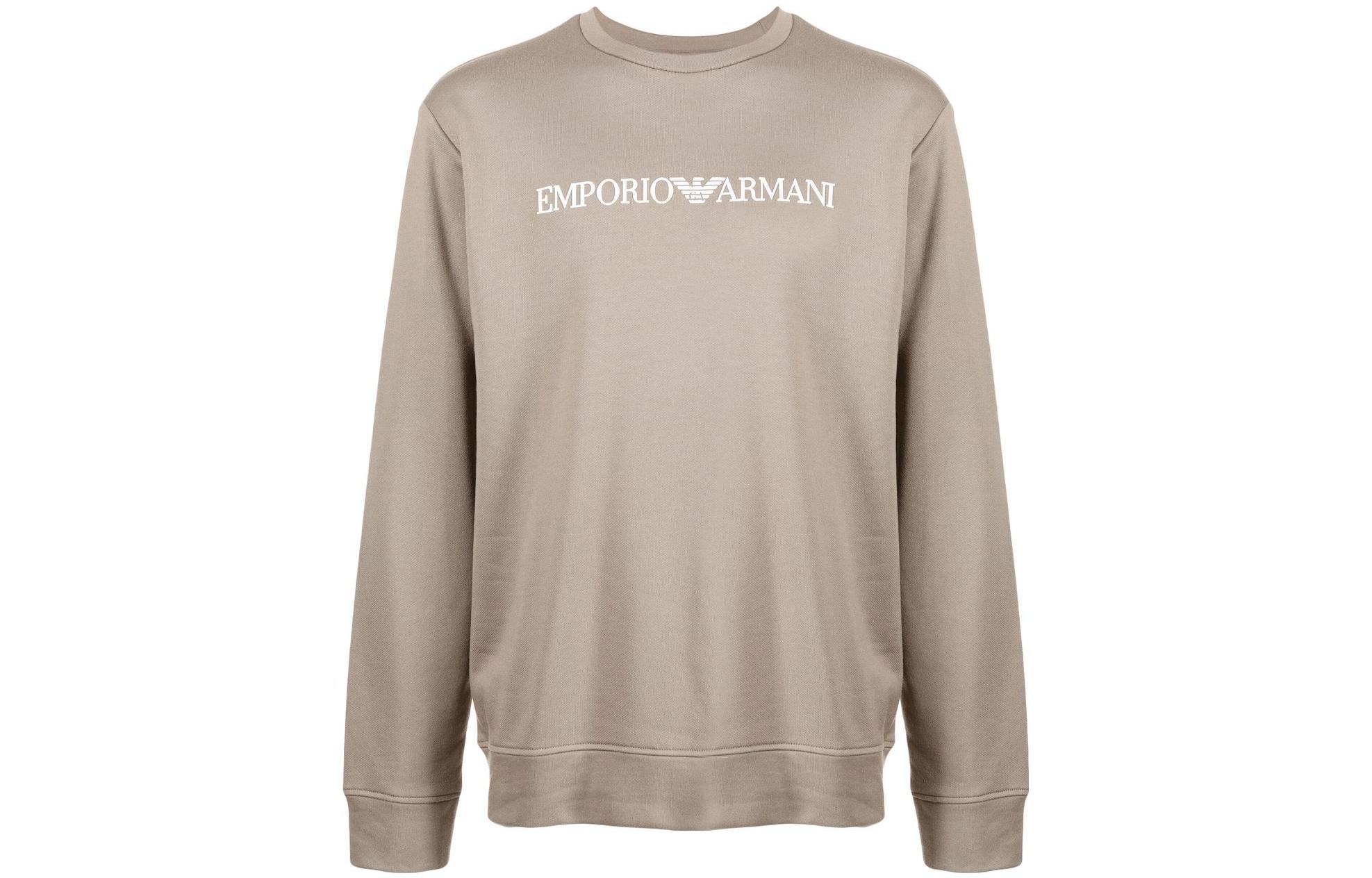 EMPORIO ARMANI Коричневый мужской свитшот
EMPORIO ARMANI Коричневый мужской свитшот
