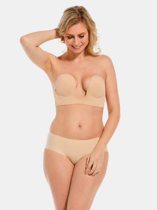 Клейкий бюстгальтер push up luve bra Magic Bodyfashion, бежевый
Клейкий бюстгальтер push up luve bra Magic Bodyfashion, бежевый