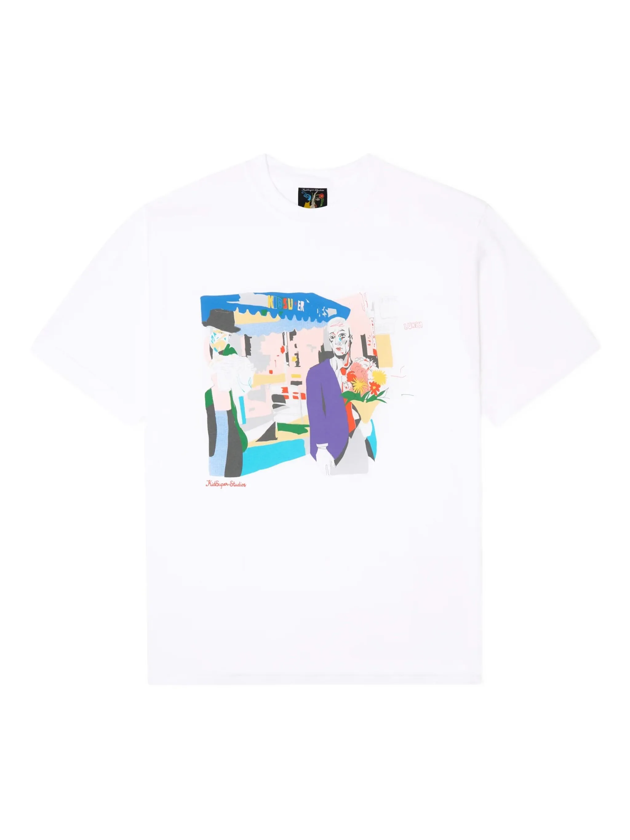Футболка Luncheonette Kidsuper, белый
Футболка Luncheonette Kidsuper, белый